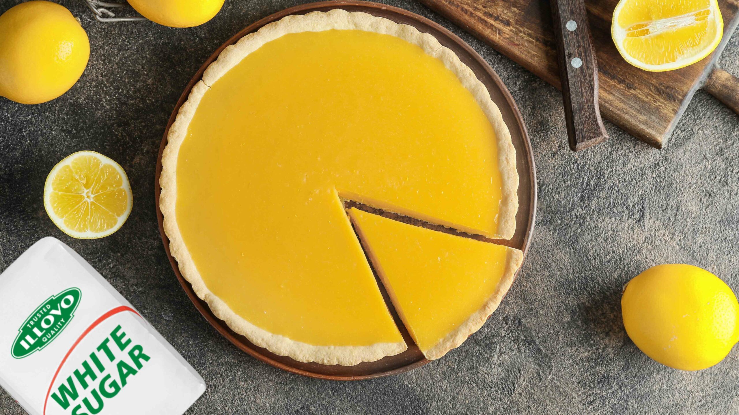 16 OCTOBER - SUNDAY SPOIL - Classic lemon tart
