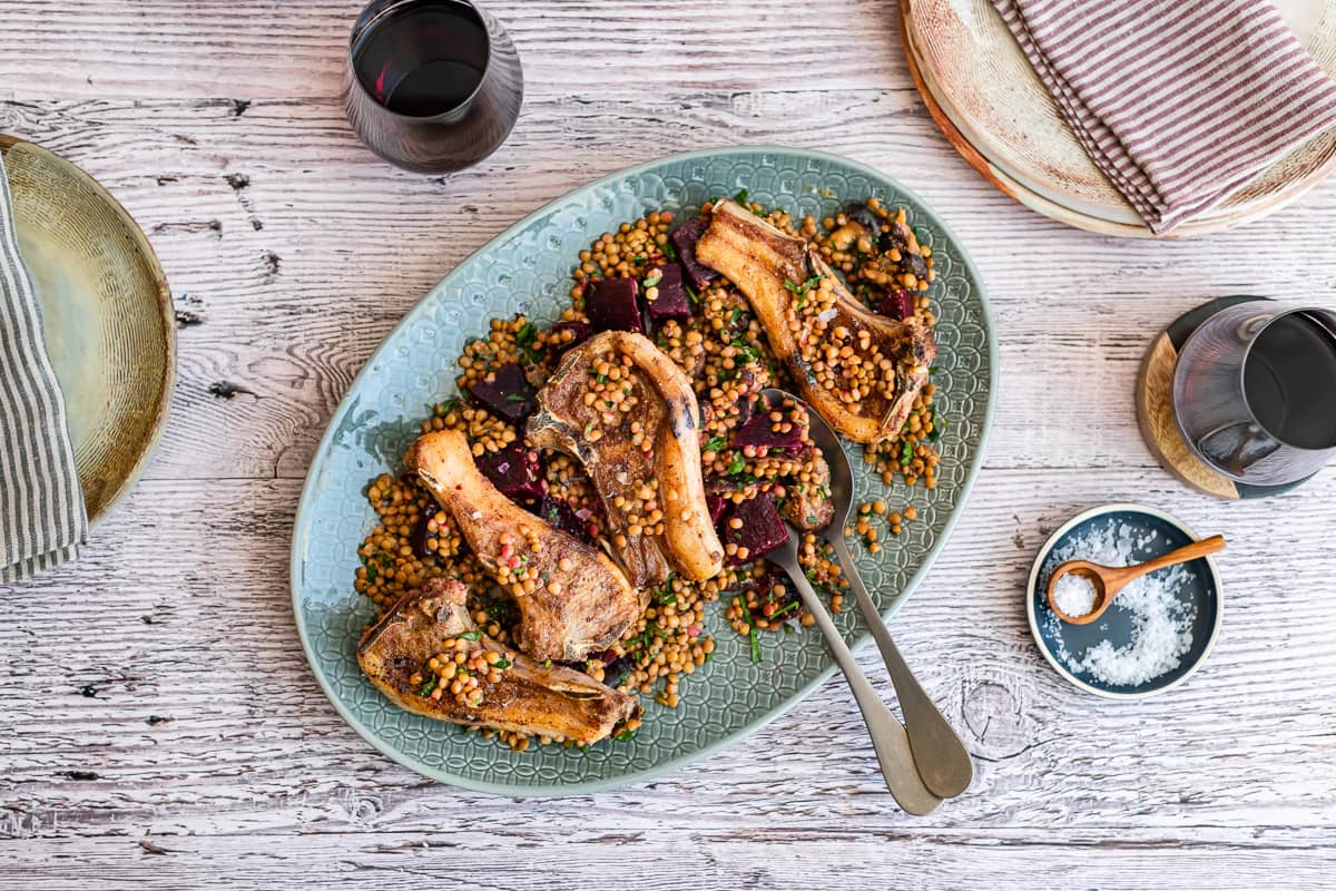 8 OCTOBER - Entertain at home - Moroccan spiced lamb chops