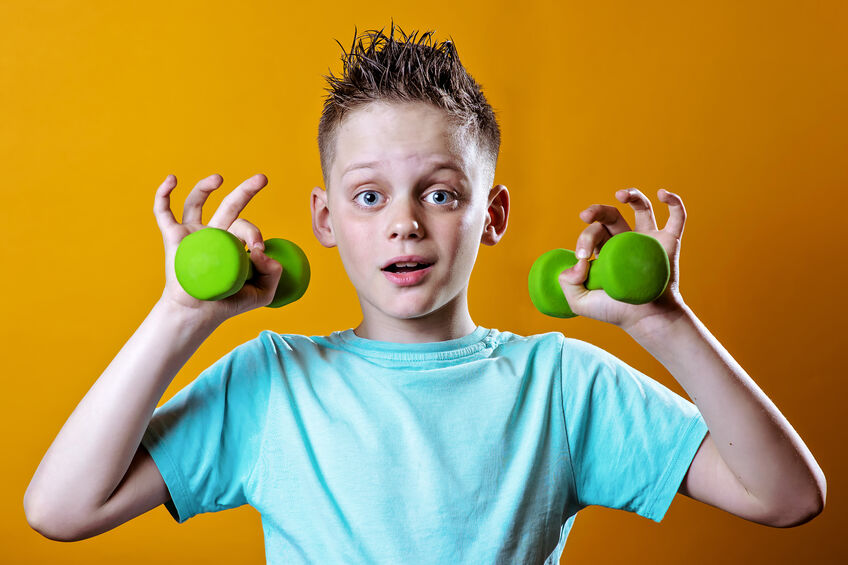 Is it safe for children to lift weights?