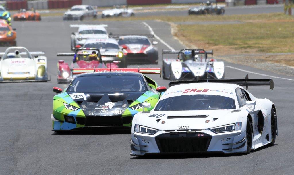 Kwanda Mokoena-Andrew Rackstraw-Luca Engstler Audi R8 LMS GT3 Evo2