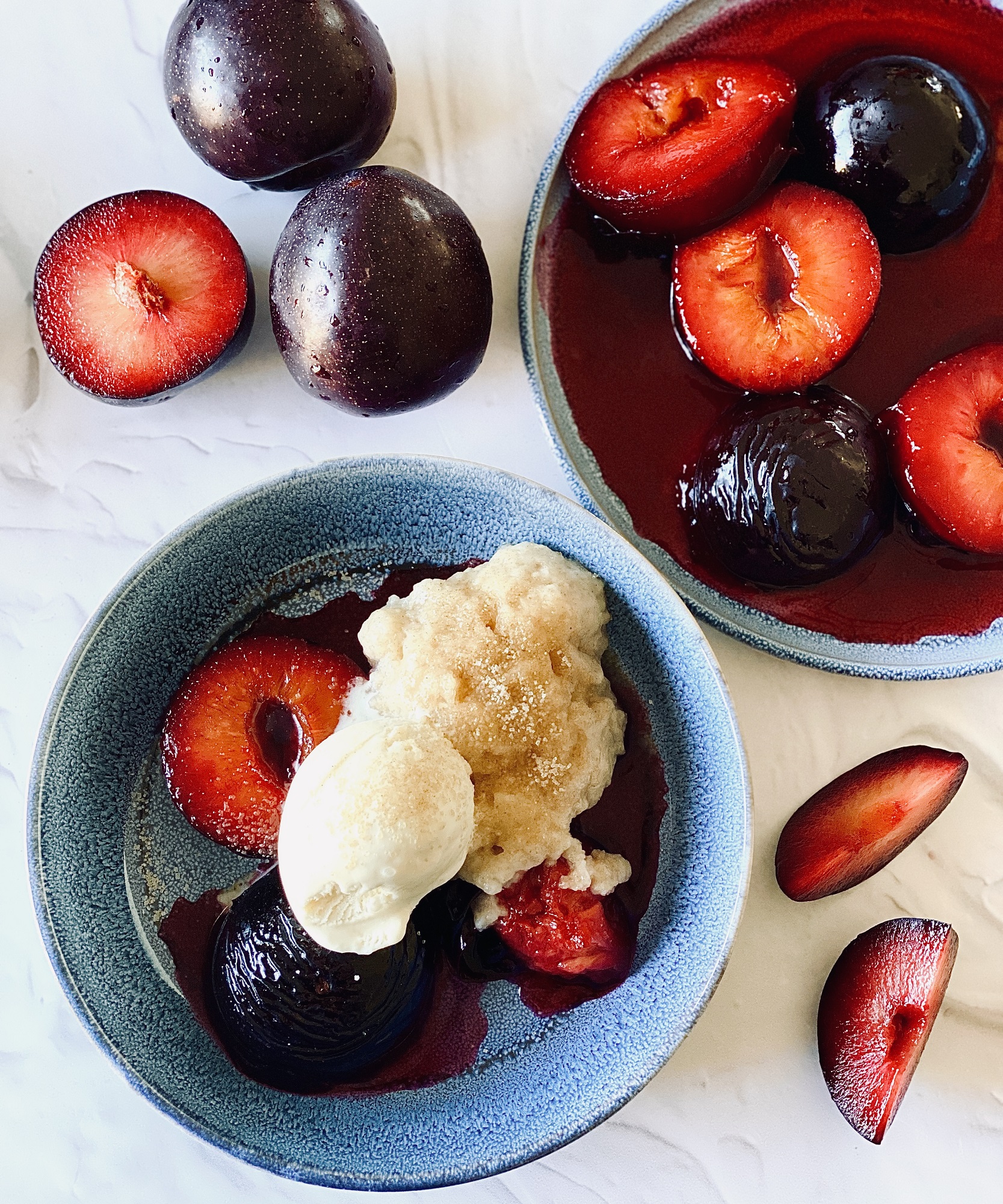 Zola Plums with Dumplings