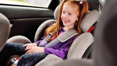 When can I move my child to a booster seat?