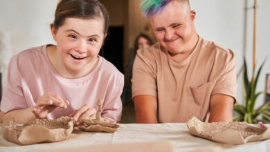 Benefits of clay art for Down syndrome children