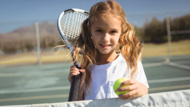 How to teach your child the art of tennis