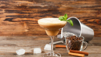 Winter warmer: Salted caramel espresso martini