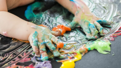 10 Benefits of finger painting fun