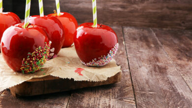 Toffee apple making fun!