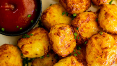 Crispy air fryer Tater Tots