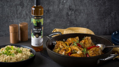 Indulge in a hearty chicken casserole