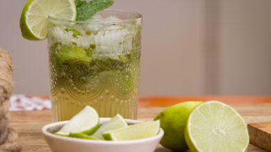 Savour the zesty bliss of Buchu and mint granita