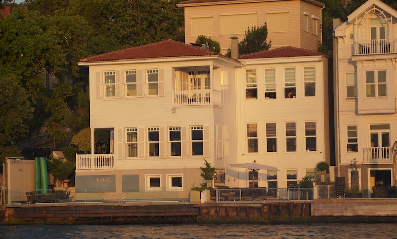 Waterfront homes