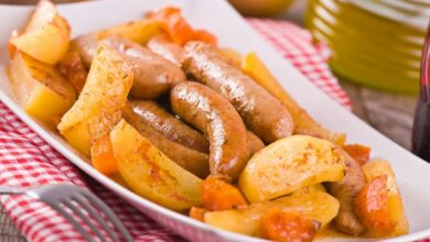 Sausage and potato casserole