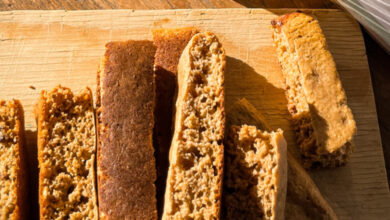 Wholesome air fryer rusks
