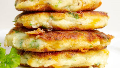 Golden delight: Perfect potato pancakes