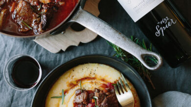 Slow roasted beef short rib casserole