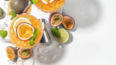 Sip into Spring with passion fruit Martini