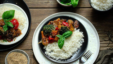 Get your spice on with this ginger veg stir-fry