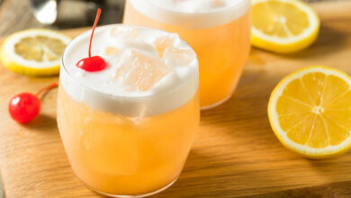 Savour the season with a classic Brandy Sour cocktail