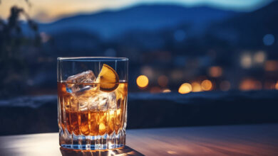 Unwind with a Blonde and tonic cocktail