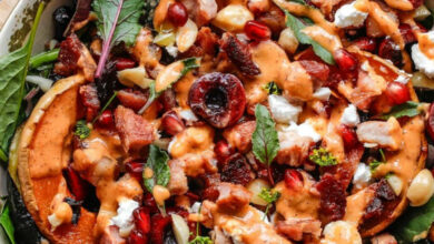 Kassler pork and roasted butternut and gem squash