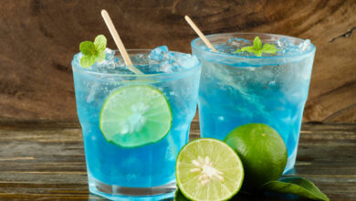 Celebrate summer with the Frozen Blue Moscato Margarita