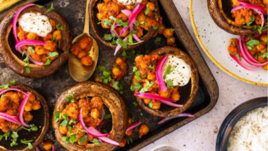 Spice up your Thursday with Chana Masala Mushrooms