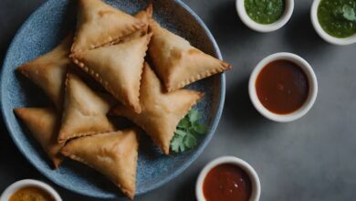 Meat-free Monday: Spicy potato samoosas