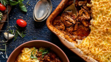 Indulge in the ultimate comfort food with pork cottage pie
