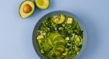 How to make green minestrone with avocado