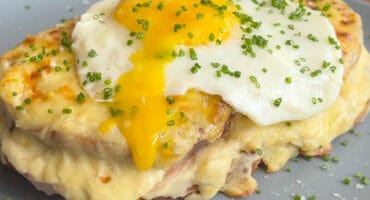 Making Croque Madame with ham is easier than you think!