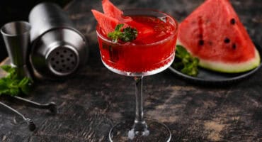 How to make a perfectly clear watermelon martini