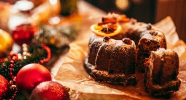 Make-ahead one-day classic Christmas cake