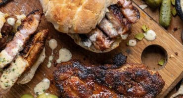 Celebrate New Years Day with pork steak roosterkoek