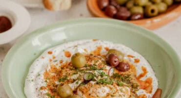 Turkish Eggs with garlic yoghurt and spiced paprika butter
