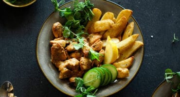 Sweet, tangy, and totally moreish maple Dijon chicken