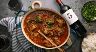 Creative Block 5 with Cape-style slow braised oxtail in red wine