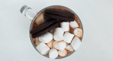 Boozy oreo hot chocolate is the perfect way to warm up