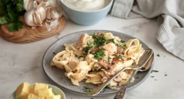 How to make chicken Fettuccine Alfredo