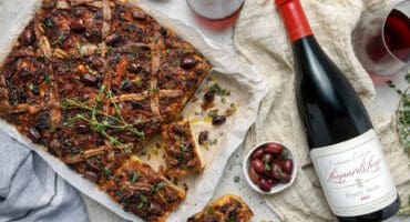 Celebrate Women's Day with Pissaladière with anchovy and olives