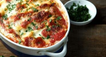 Boerewors spinach and pasta bake