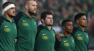 Archive photo: Salmaan Moerat, RG Snyman, Marco van Staden, Grant Williams and Sacha Feinberg-Mngomezulu. Photo: Johan Orton/Caxton Local Media.