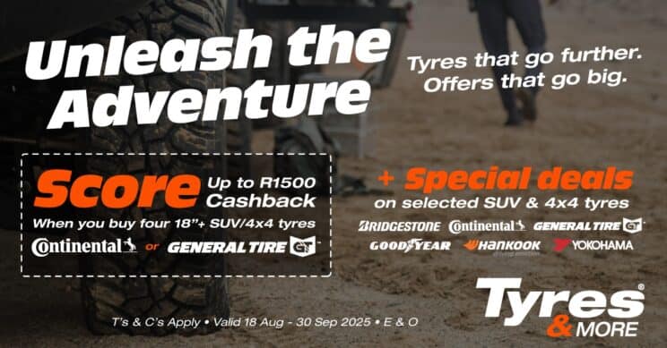 Tyre promotion by Tyres and More