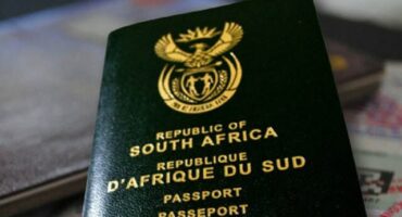 South African Passport.