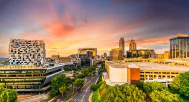 Sandton city twilight