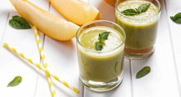 Refreshing melon and mint cooler for a Boxing Day reset