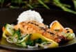 Enjoy Japanese style-food with this salmon teriyaki recipe