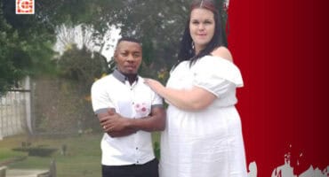 The Witboois on their wedding day.