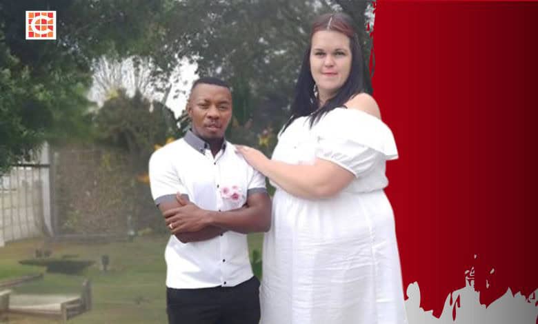 The Witboois on their wedding day.