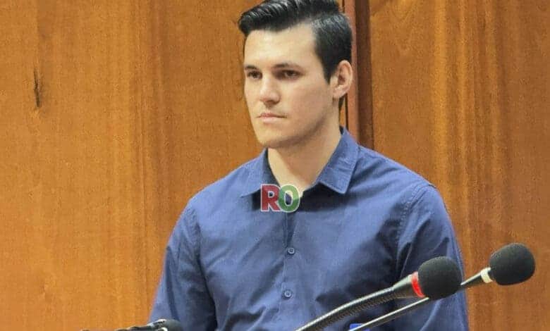 State witness Rudolph de Wet testifies in the Limpopo High Court: Polokwane Division. Photo: Koketso Sekhwela.