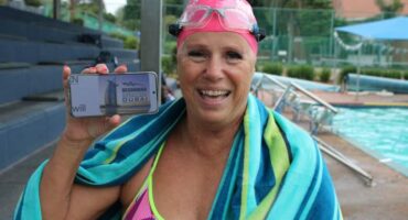 Carryl van Bassen is part of the Synergy Masters Swimming Club and will be swimming in the Oceanman World Final Championship in Dubai.